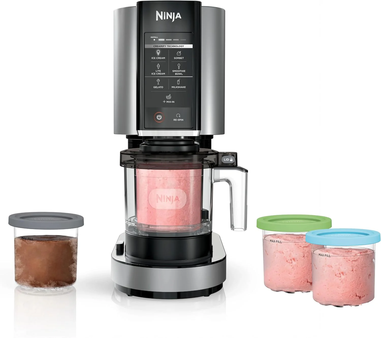Ninja CREAMi Deluxe 11-in-1 Luxury Ice Cream and Frozen Dessert Maker