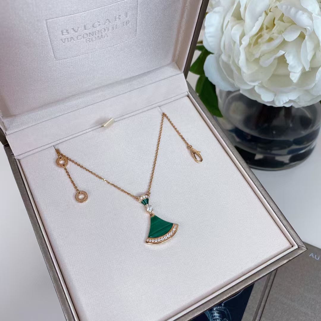 Bvlgari Divas' Dream Necklace - Malachite - Original Replica Club