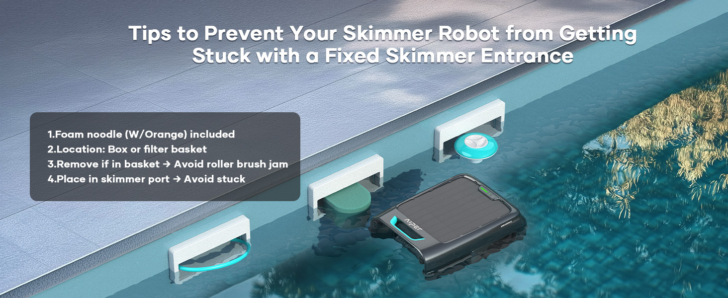 solar pool skimmer
