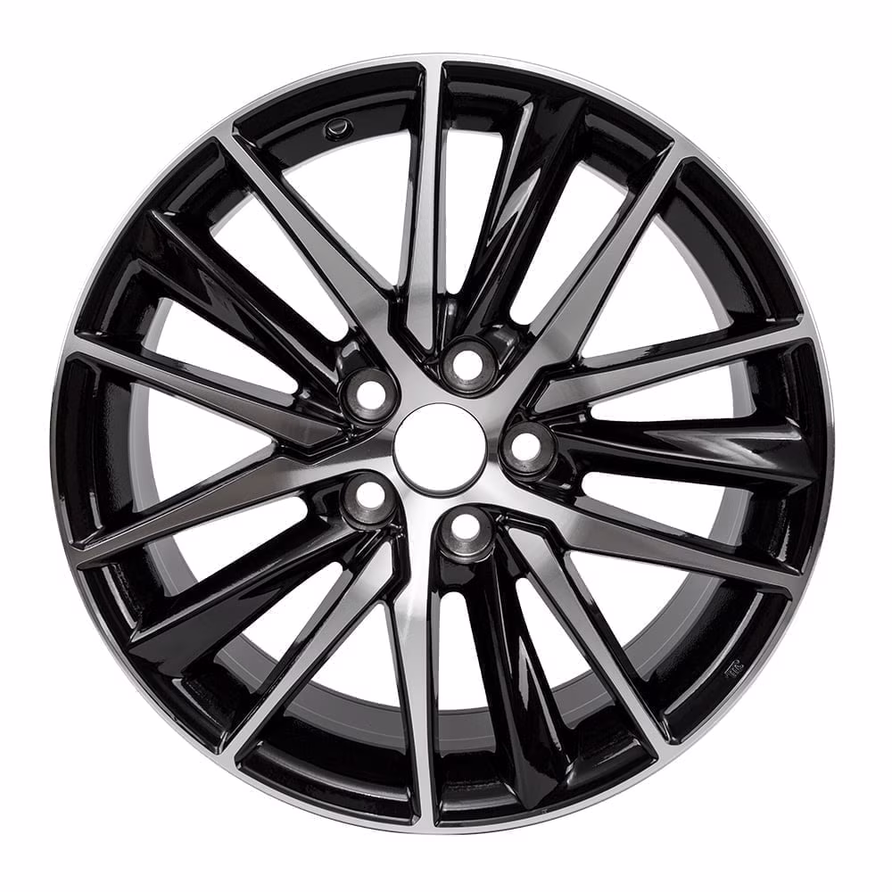 Yeulioncraft 18x8 Inch Wheels Rims for Toyota Camry 2018 - 2022, 18" Alloy Aluminum Replacement Rims(Black)