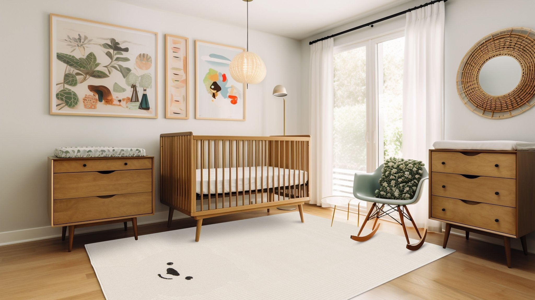 AFK Living vloerkleed Ourson - zeer zacht - wit