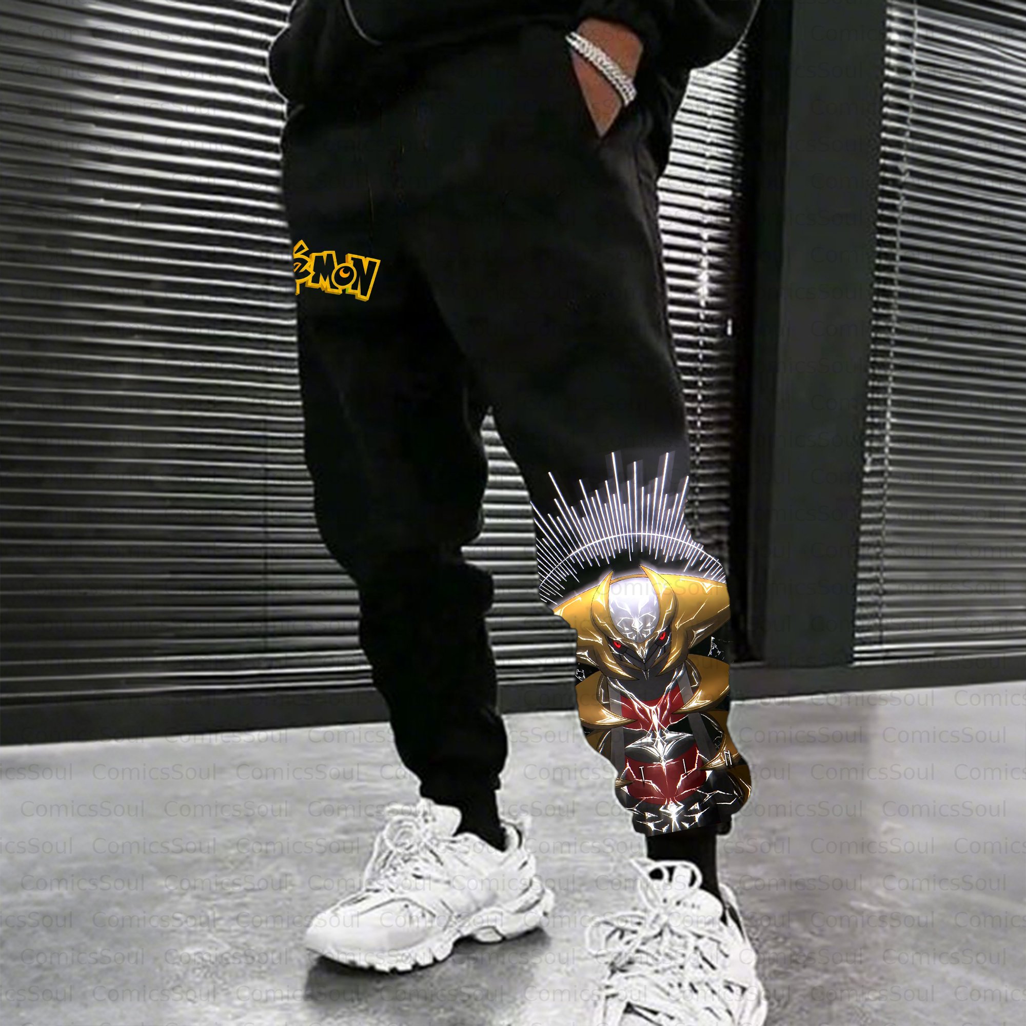 Unisex Casual Anime Streetwear Pant