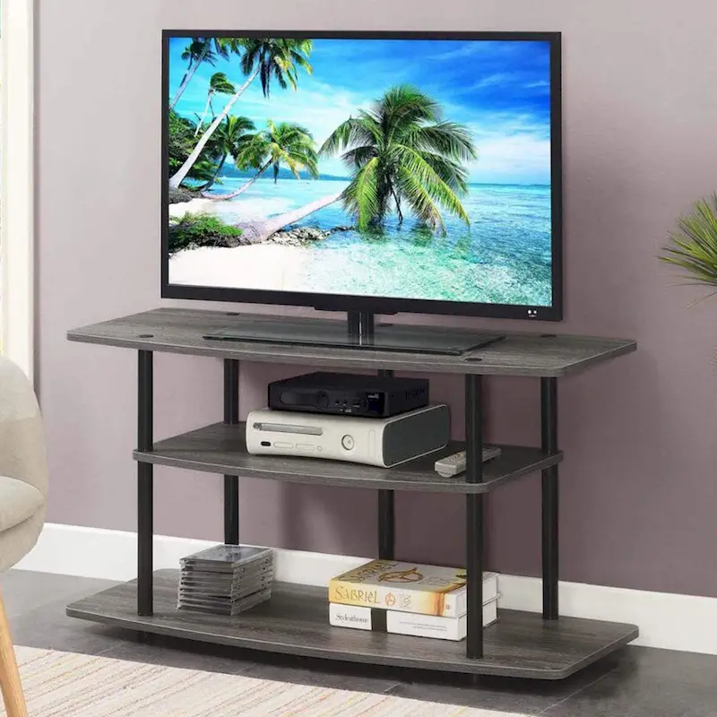 Convenience Concepts Designs2Go Tool-Free 3-Tier Wide TV Stand