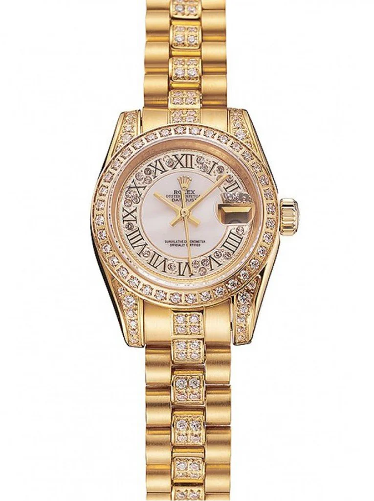 Superclone Rolex Datejust 21mm White Dial 1453957