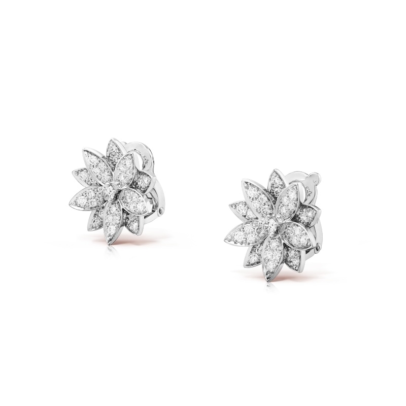 Replicate Lotus earrings, small model(1:1 replica) - Original Replica Club