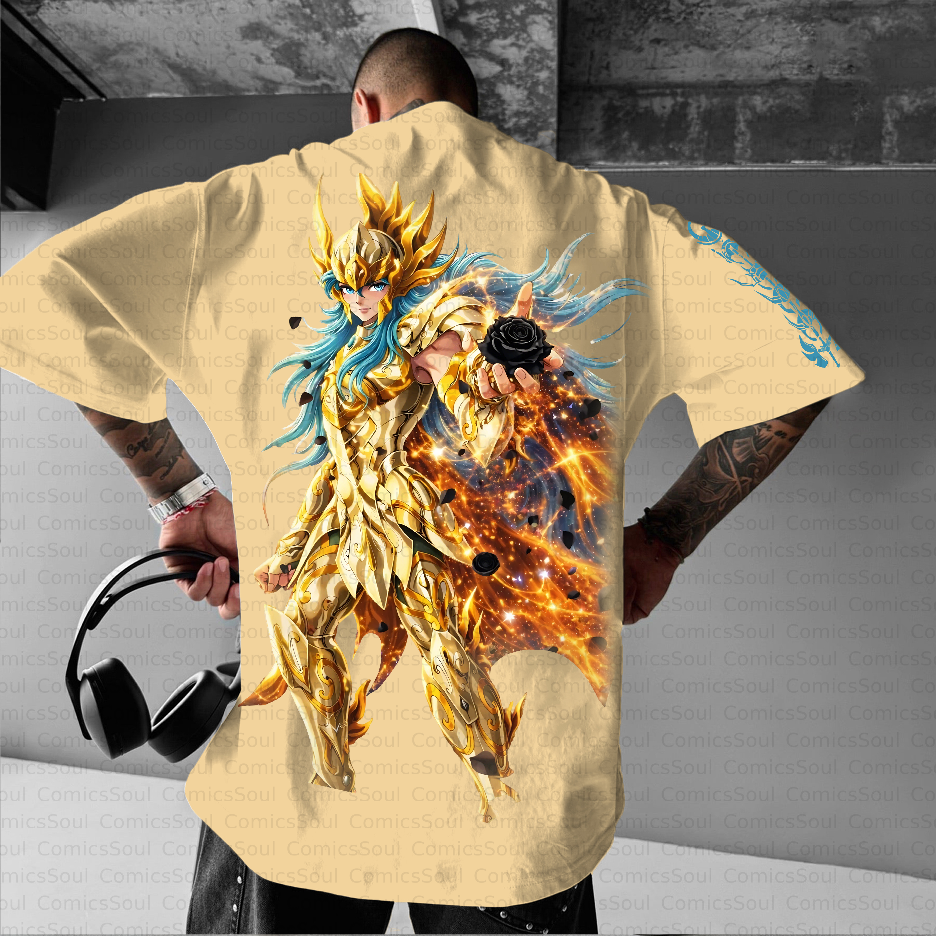 Unisex Anime Inspired Vintage T-Shirt