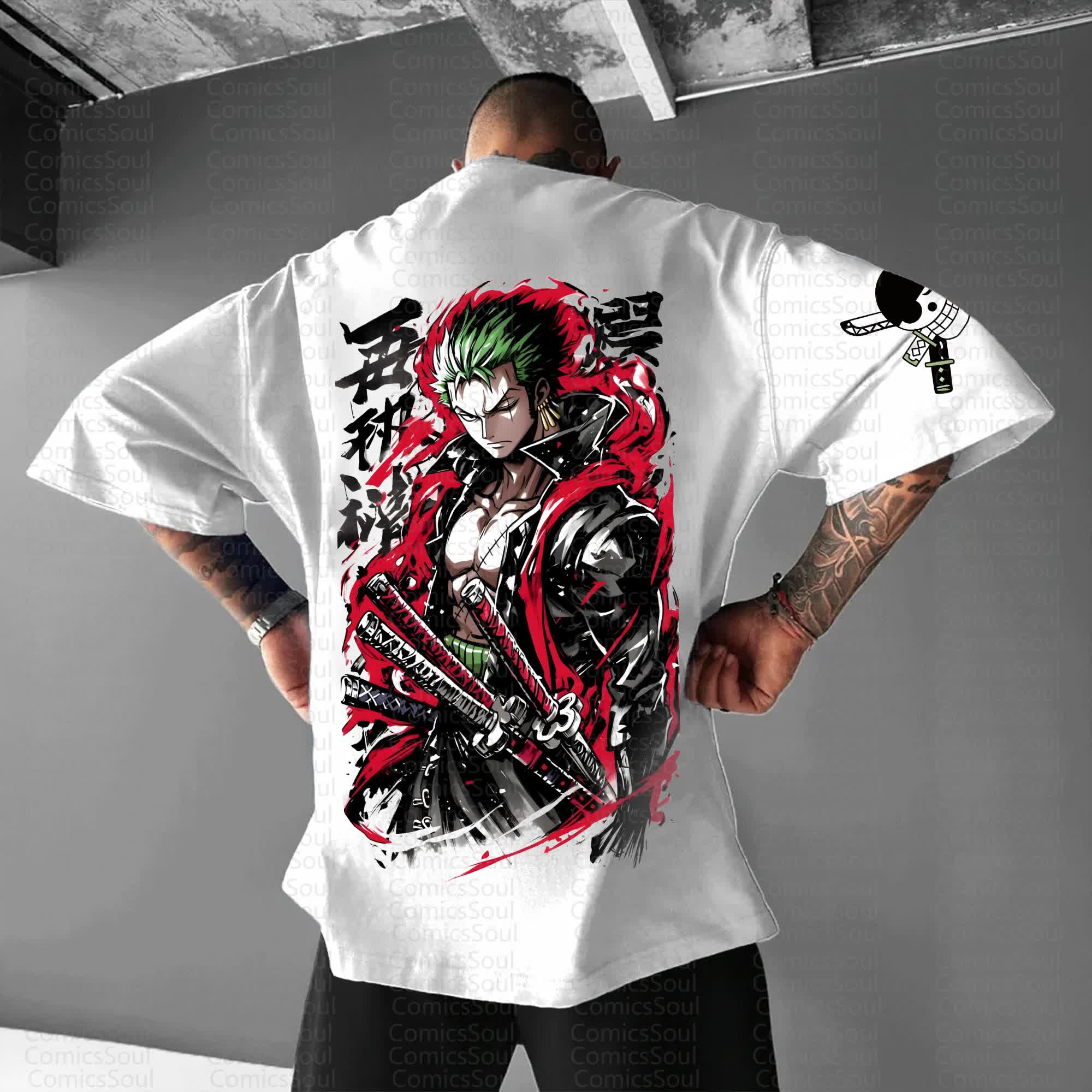 Unisex Anime Inspired Vintage T-Shirt | Comicssoul