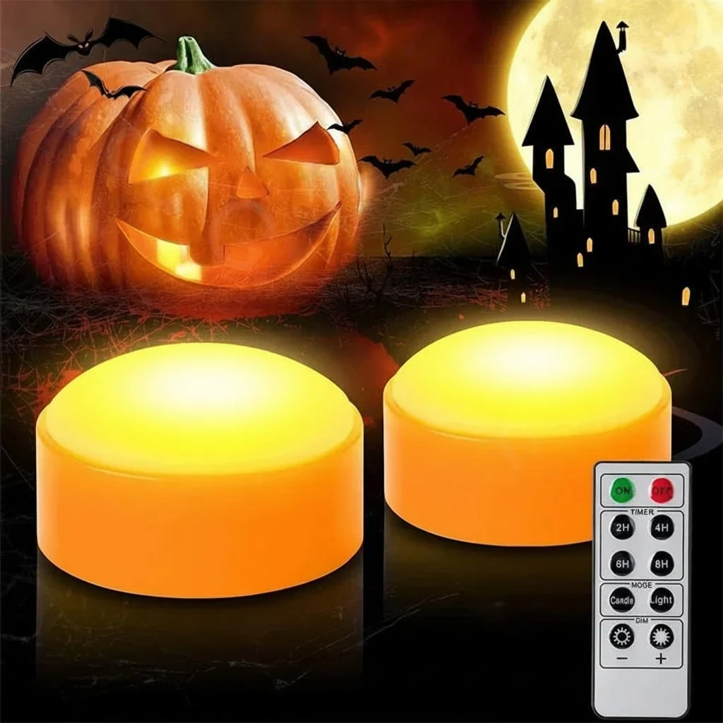Halloween Decoration Battery Operated Lights Orange Light - Image 5 Halloween Decoration Battery Operated Lights Orange Light - Image 5