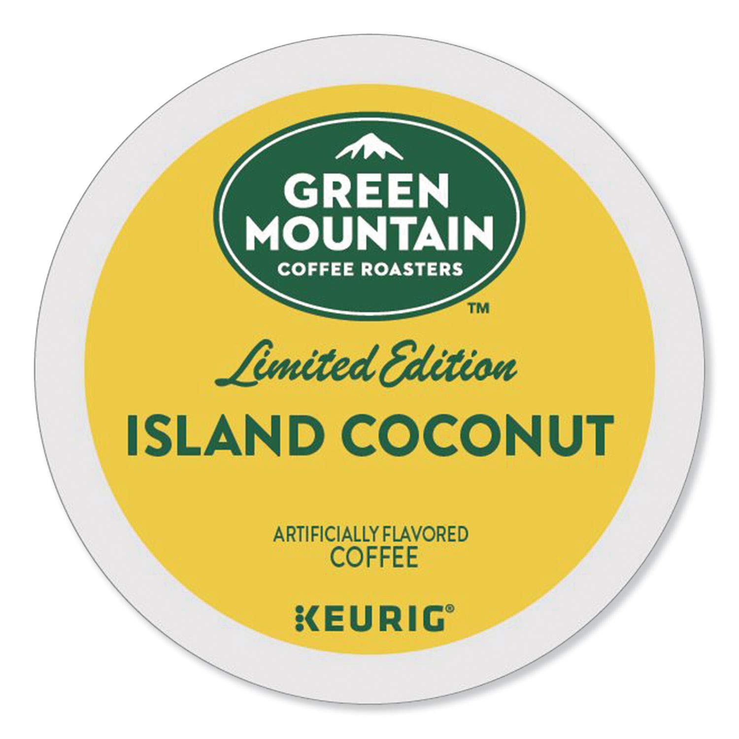 Green Mountain Coffee Island Coconut K-cups Coffee 72 Count