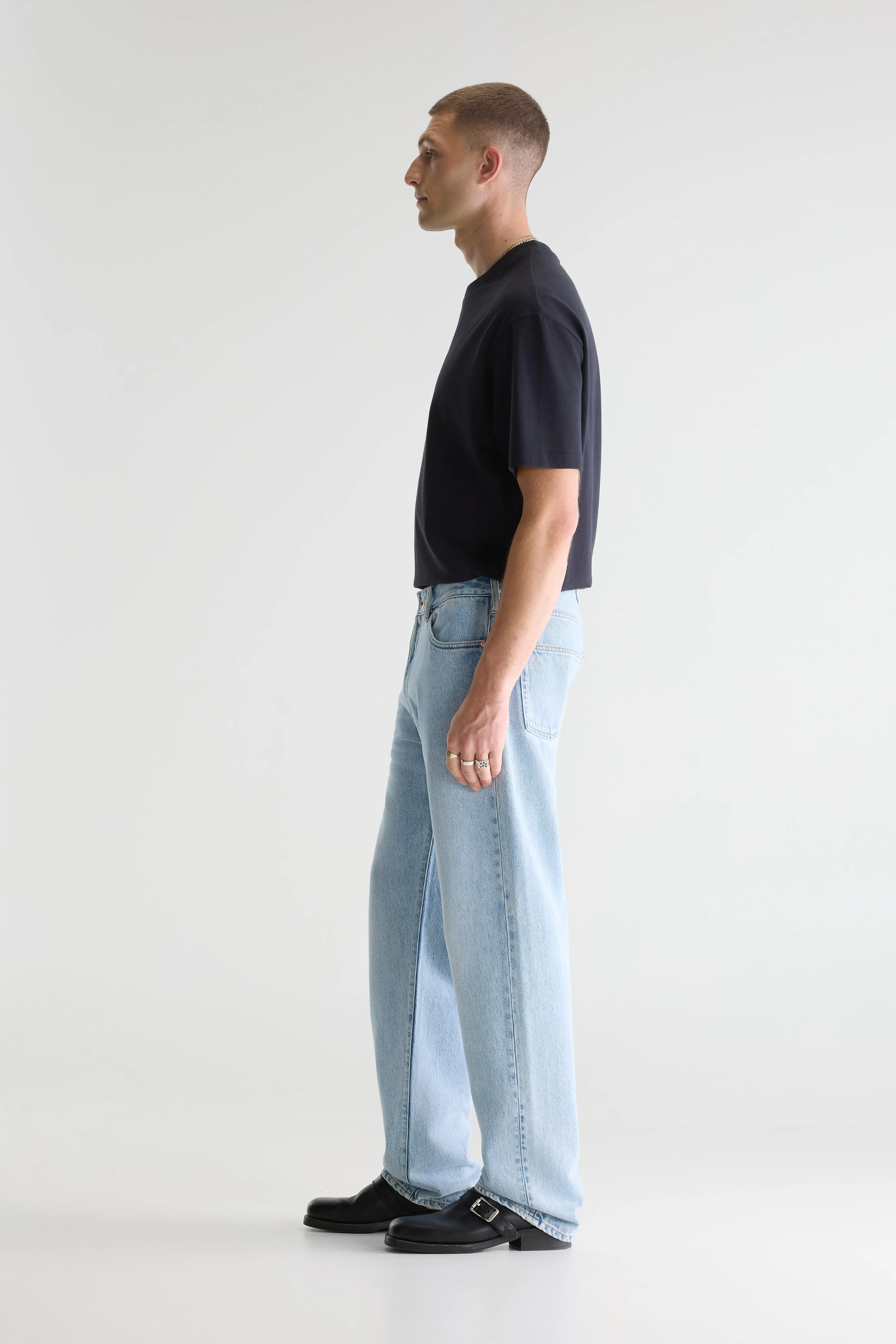 Bellerose Denim N. 09 - straight jeans (261 / M / USED LT BLUE)