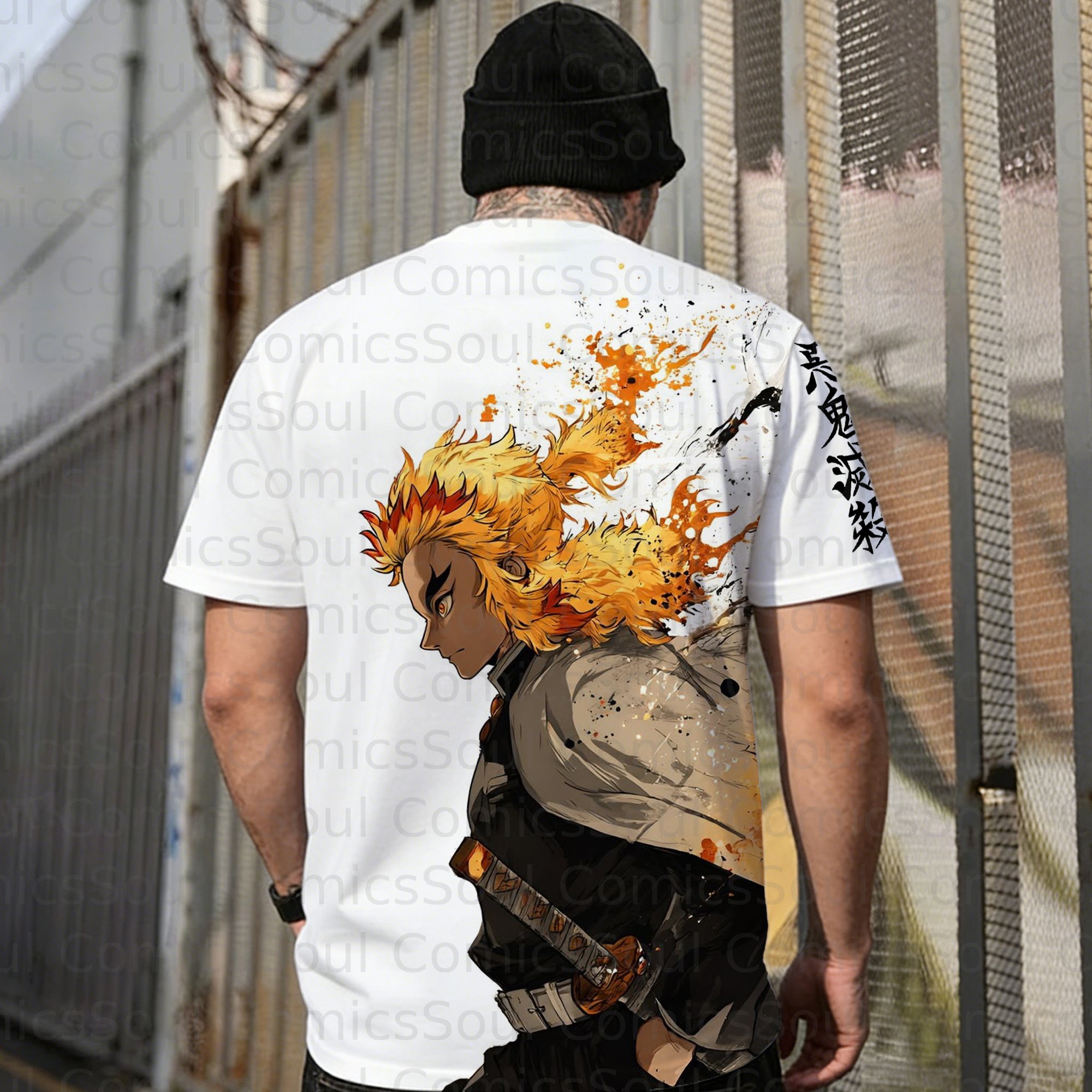 Unisex Anime Inspired Vintage T-Shirt