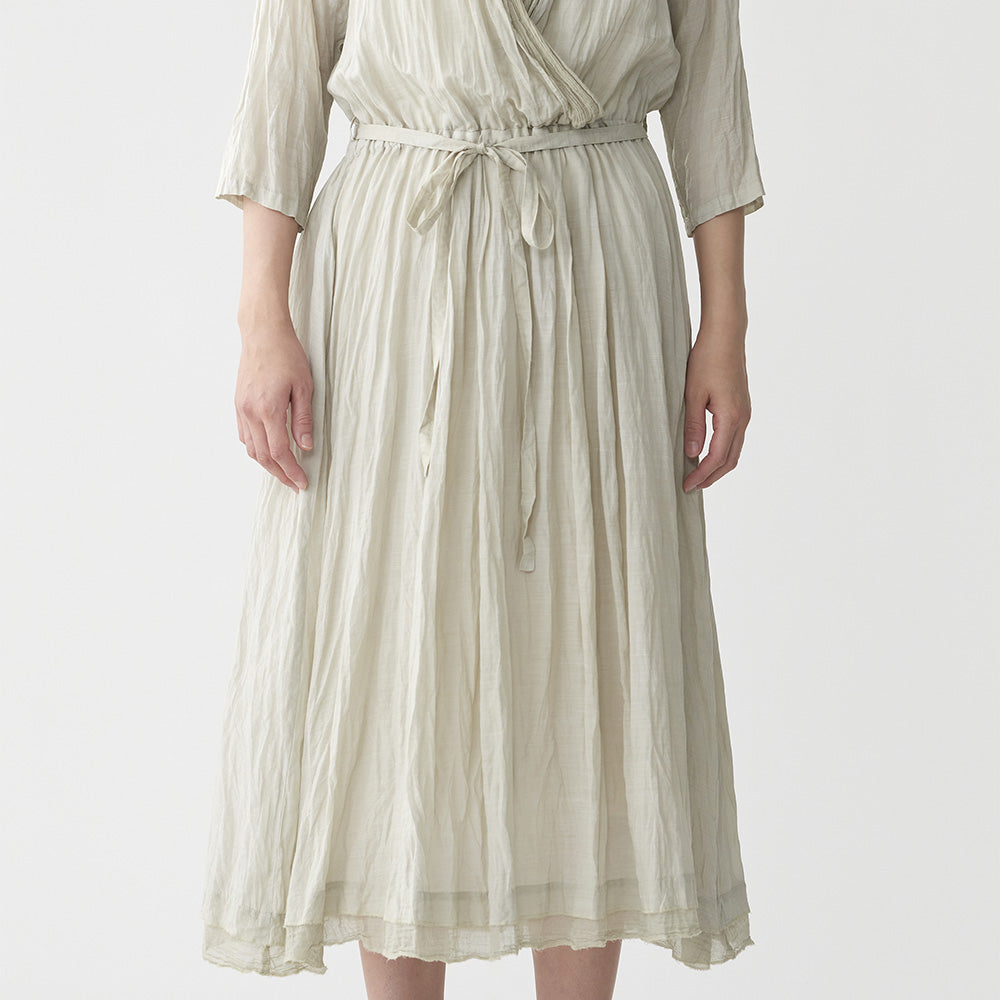 Pas de Calais - Robe ceinturée - Vert Pale