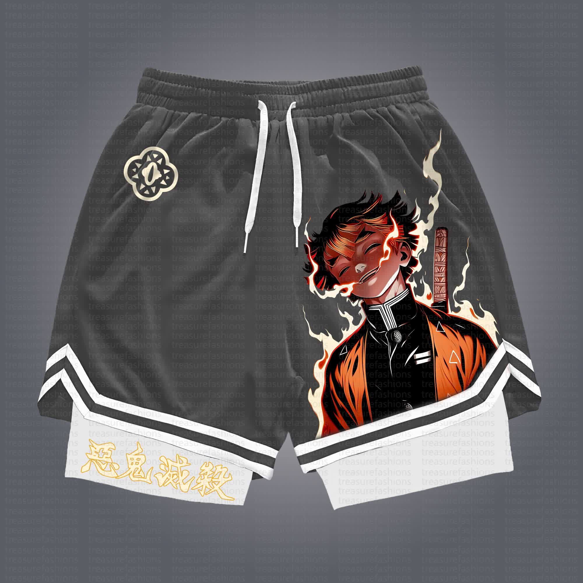 Unisex “Comicssoul” Casual Anime Streetwear Shorts