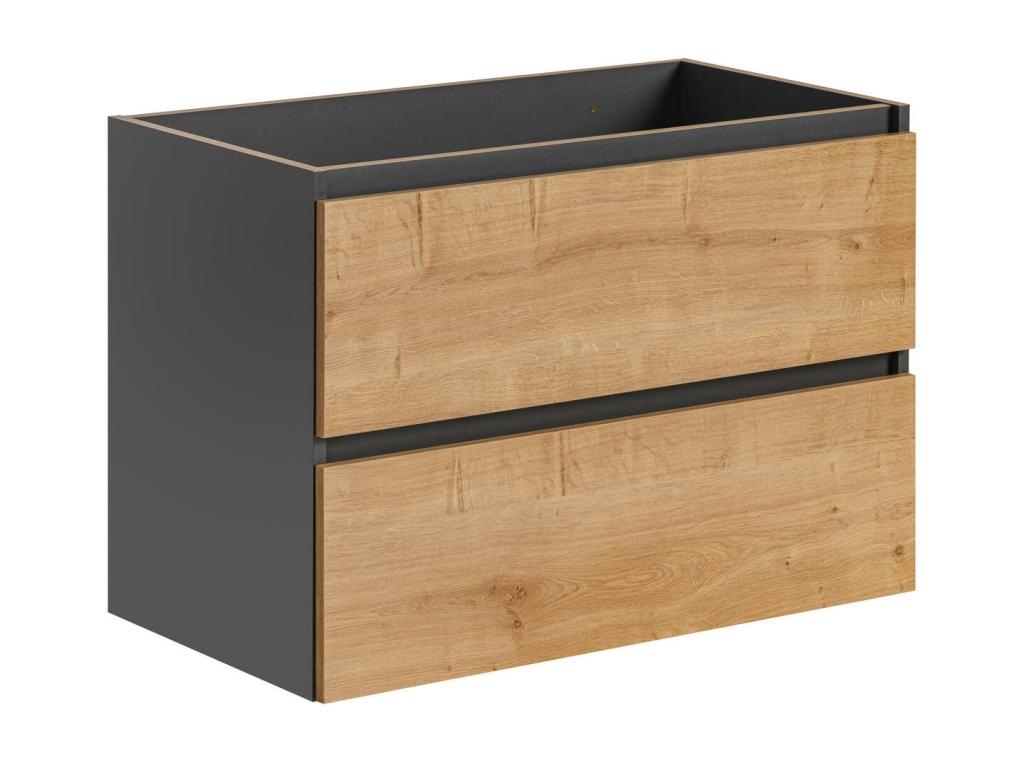 Armario Bajo Lavabos Confortzx CUW80 2D 80x46x57 Verdeoscuro