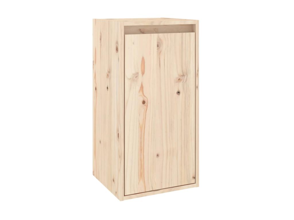Armario de pared de Habitarluz maciza de Habitarluz 30x30x60 cm Marrón 90747HZKW