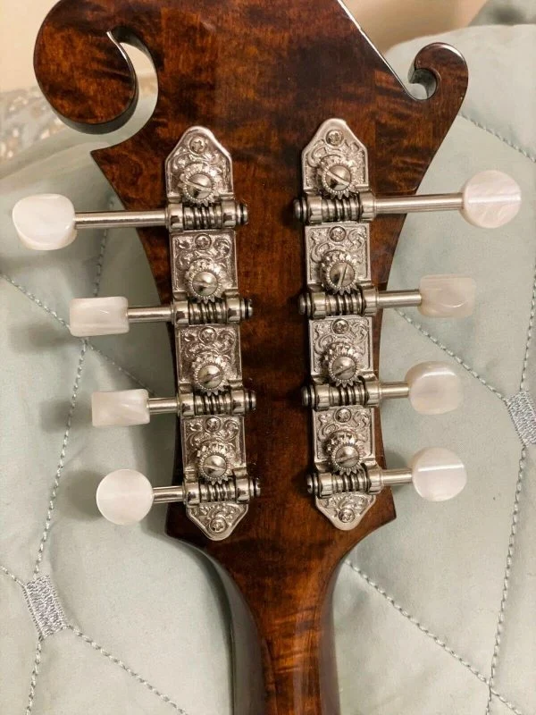 Eastman F-Style Mandolin, 8 Strings, Brown, With Hard Case - MD515 - Image 9 Eastman F-Style Mandolin, 8 Strings, Brown, With Hard Case - MD515 - Image 9