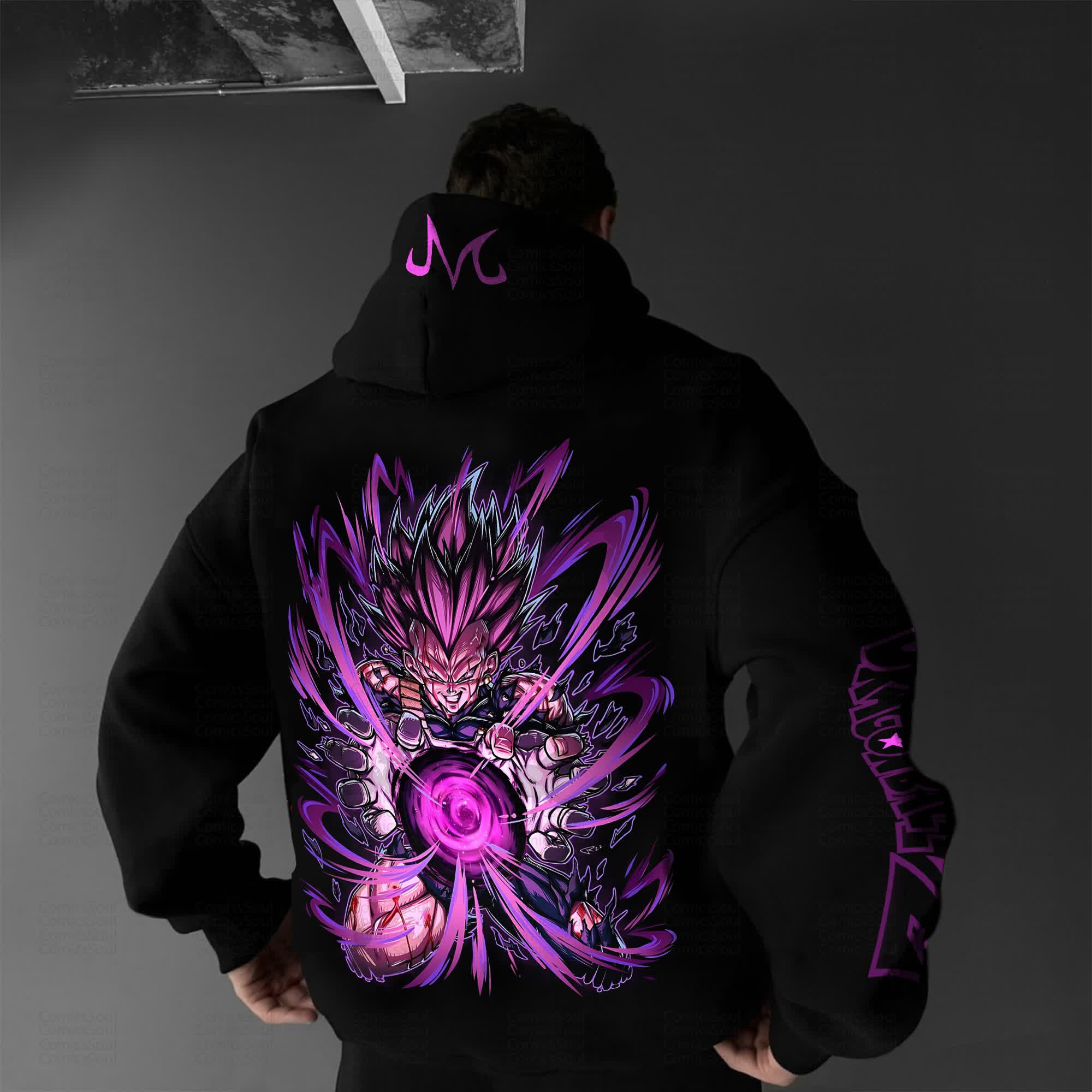 Unisex Anime Graphic Streetwear Vintage Hoodie丨Comicssoul