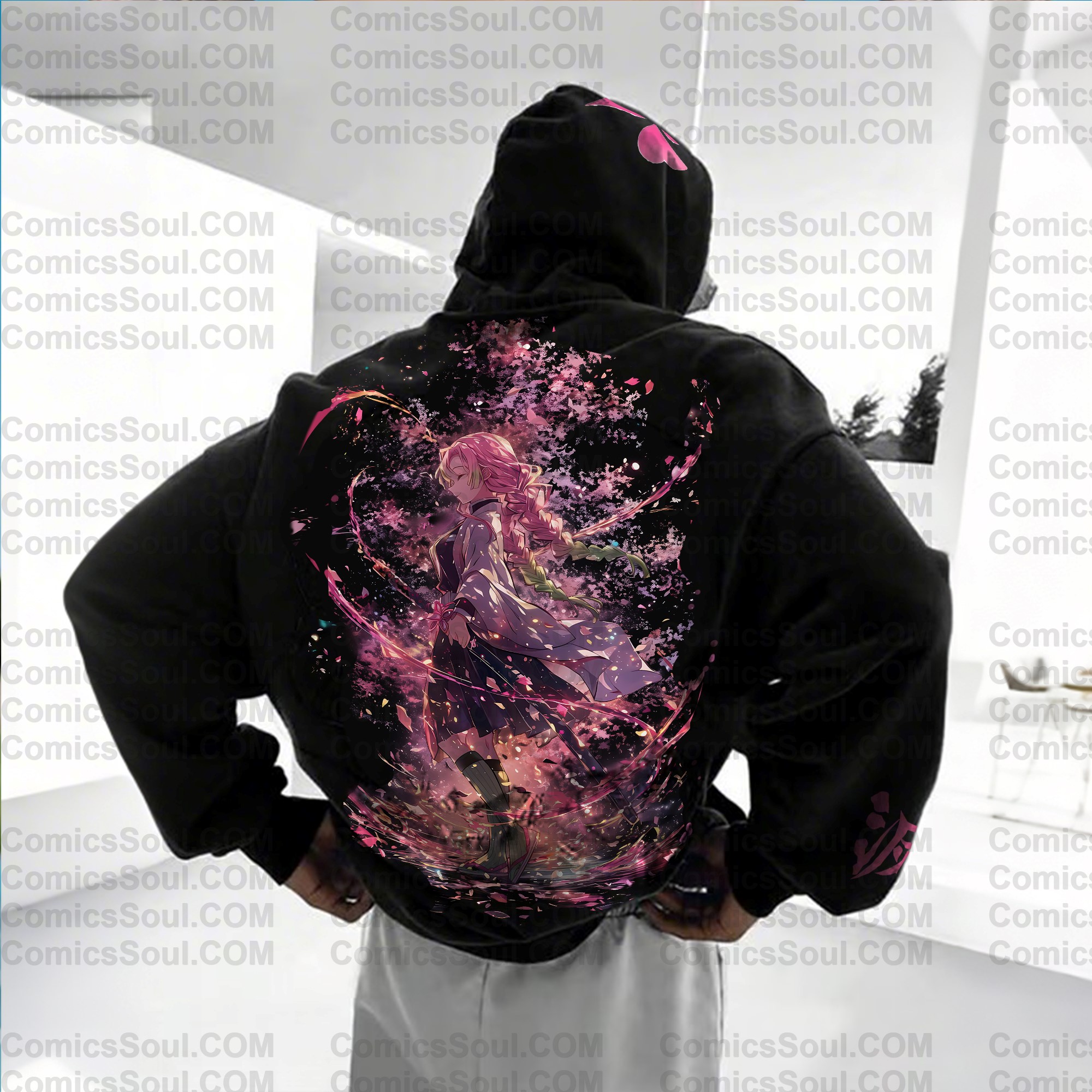 Unisex “ Comicssoul   ” Graphic Streetwear Vintage Hoodie