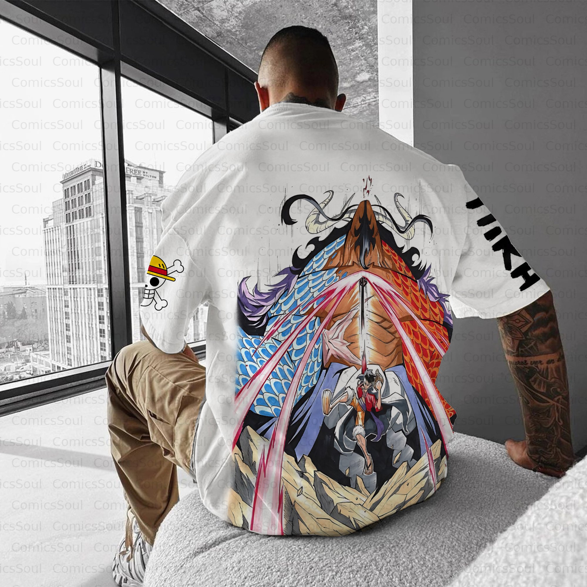 Unisex Anime Inspired Vintage T-Shirt