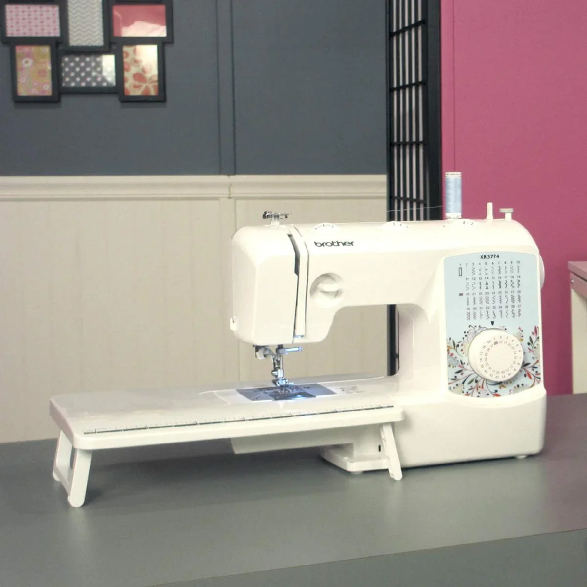 Sewing and Quilting Machine XR3774 37 Built-in Stitches Includes 8 Sewing Feet