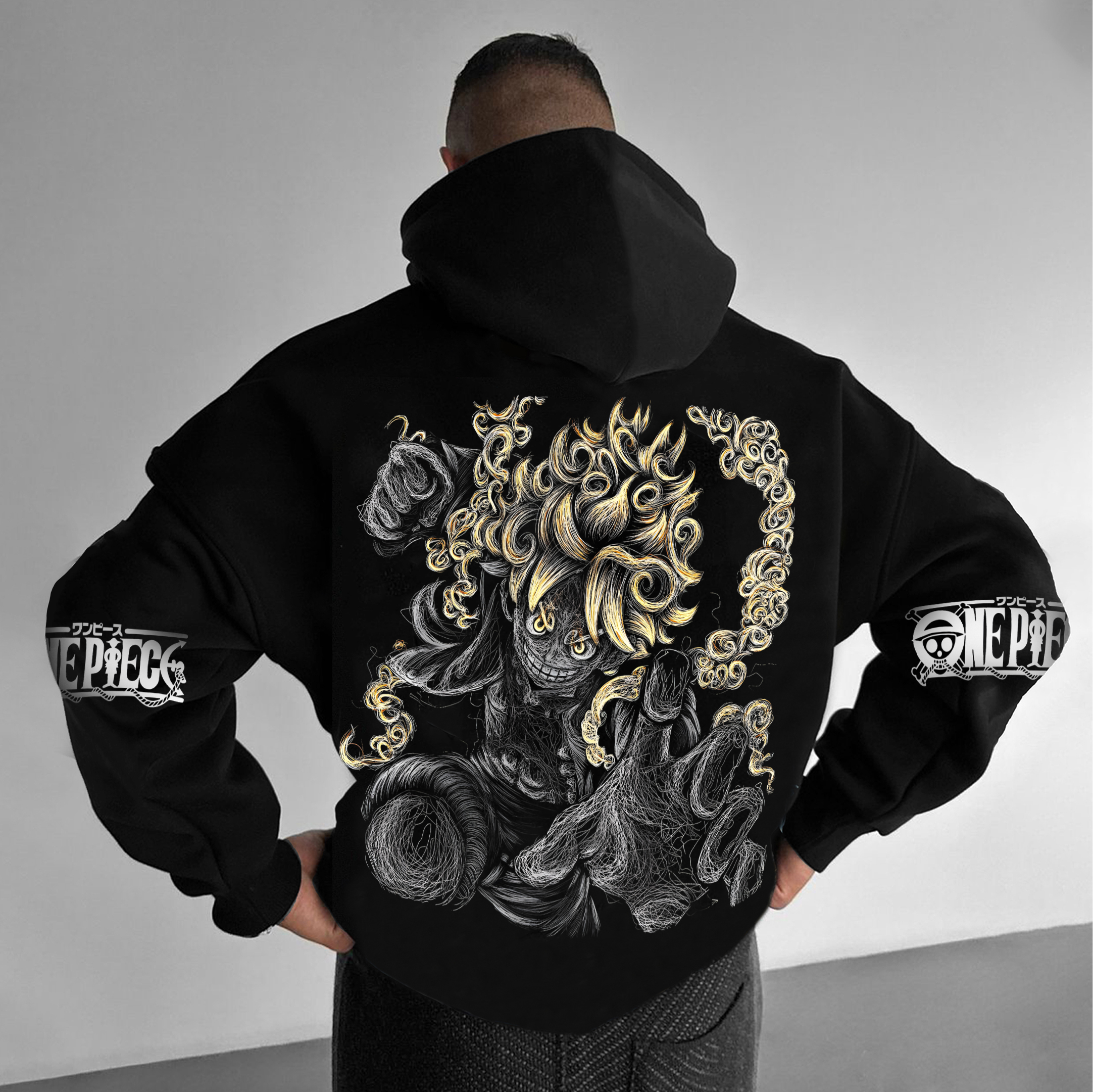 Unisex Vintage Hoodie丨ONE PIECE