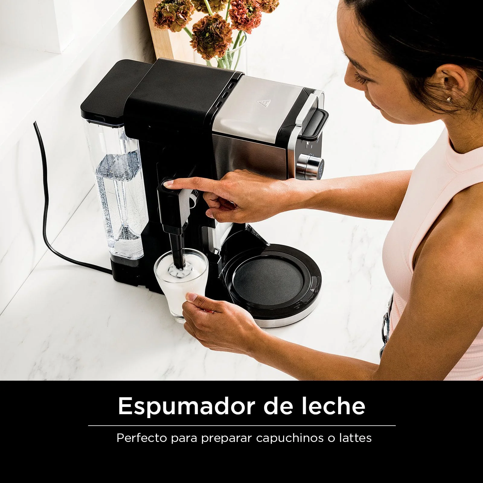 Ninja Drip Coffee Maker With K Cup Combo, DualBrew Pro Specialty Coffee System, Coffee Machine Compatible with K-Cup Pods, 12 Cup Single Serve Coffee Makers with Paper Filter, CFP301 Frother? F - Image 5