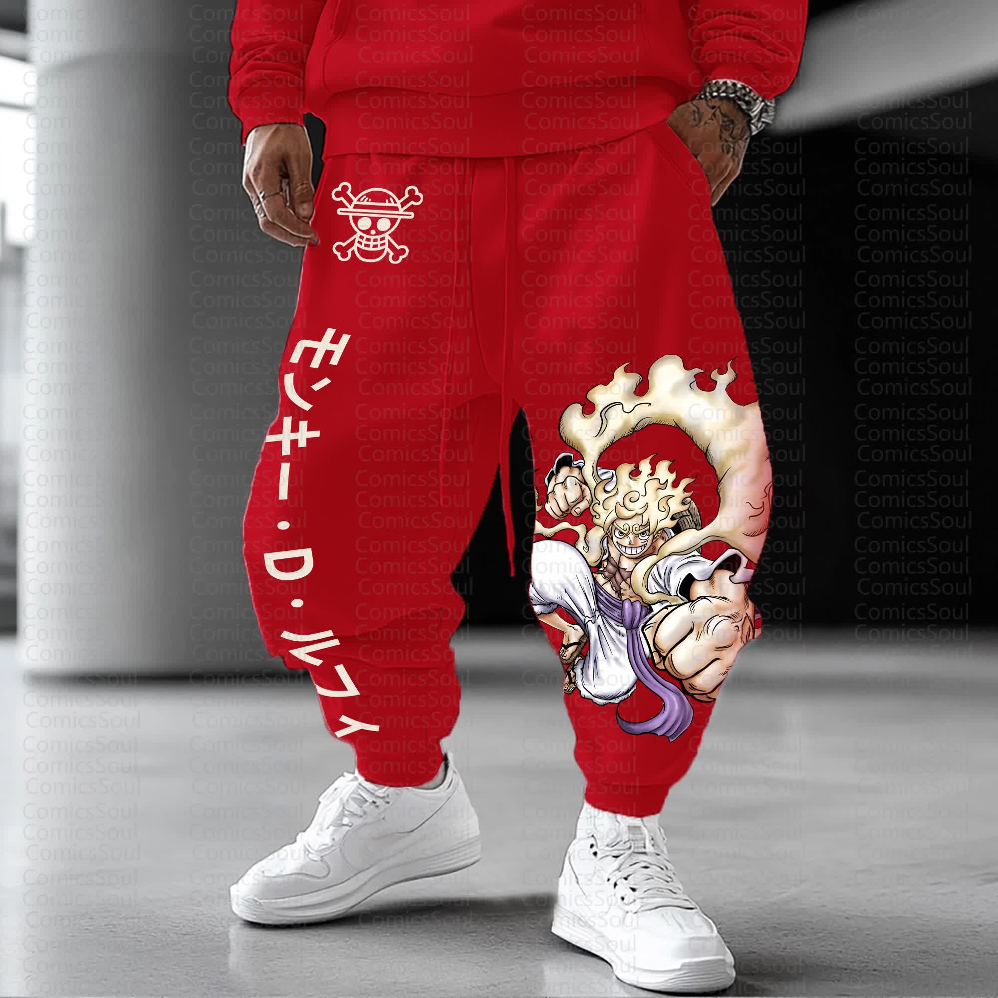 Unisex Anime Inspired Vintage Pants丨Comicssoul