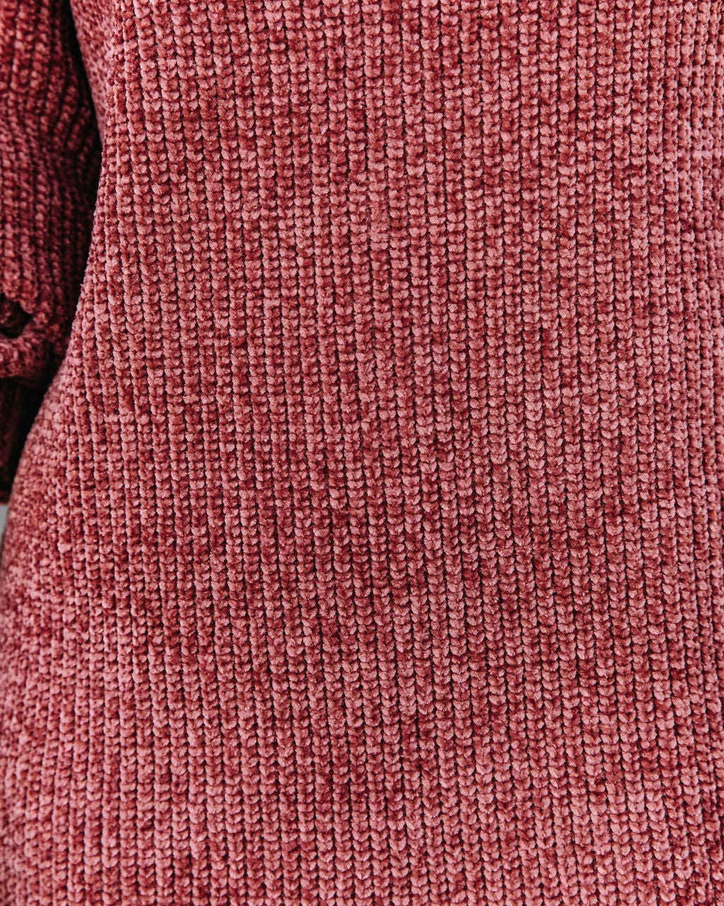 Obsessed With Me Chenille Off The Shoulder Mini Dress - Rust - Se7enfashion