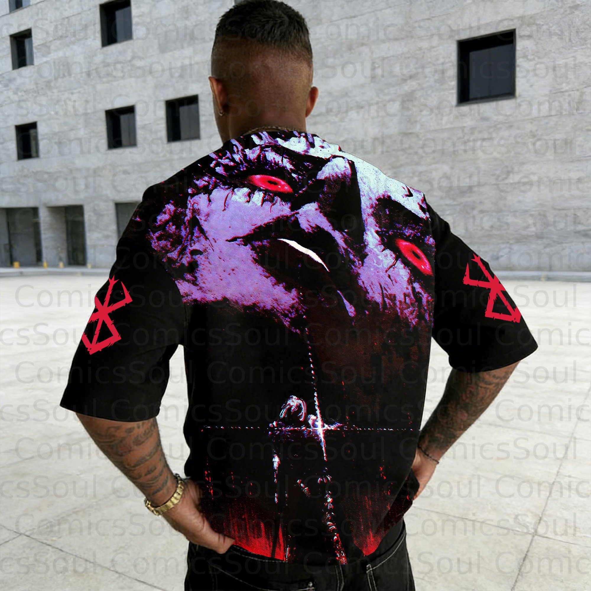 Unisex Anime Inspired Vintage T-Shirt