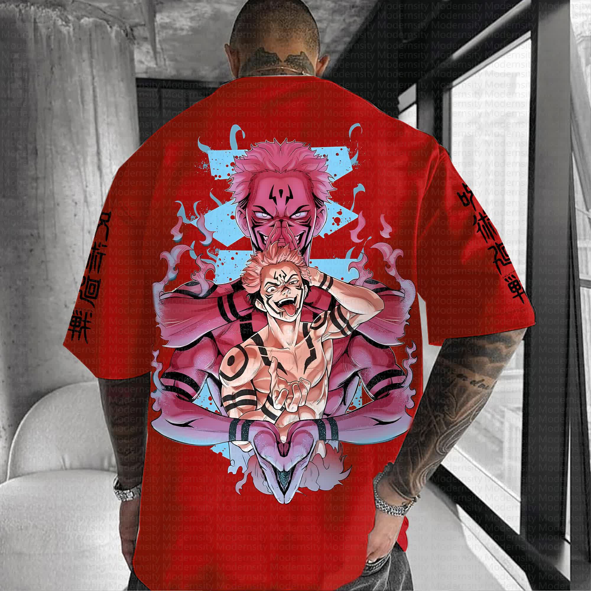 Unisex Anime Inspired Vintage T-Shirt丨Comicssoul