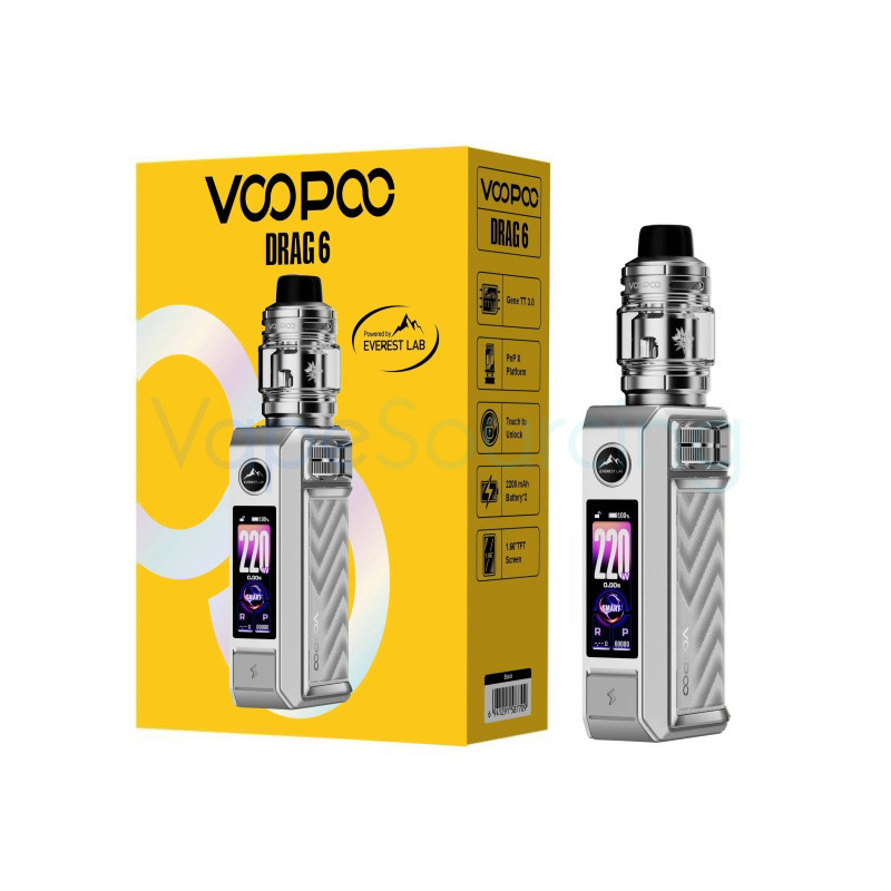 VO0PO0 Drag 6 Vape Mod Kit 4400mAh 220W