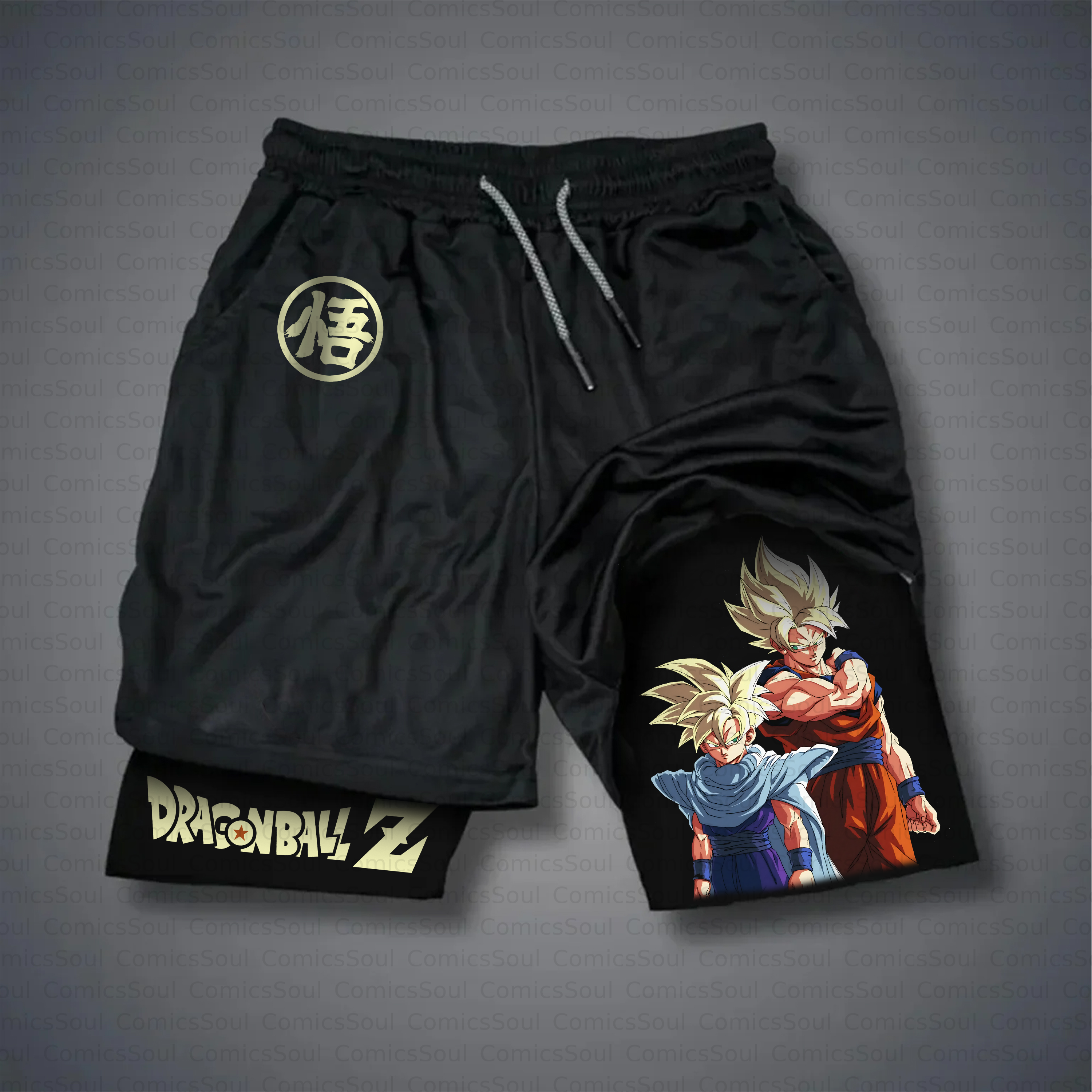 Unisex Casual Anime Style Shorts