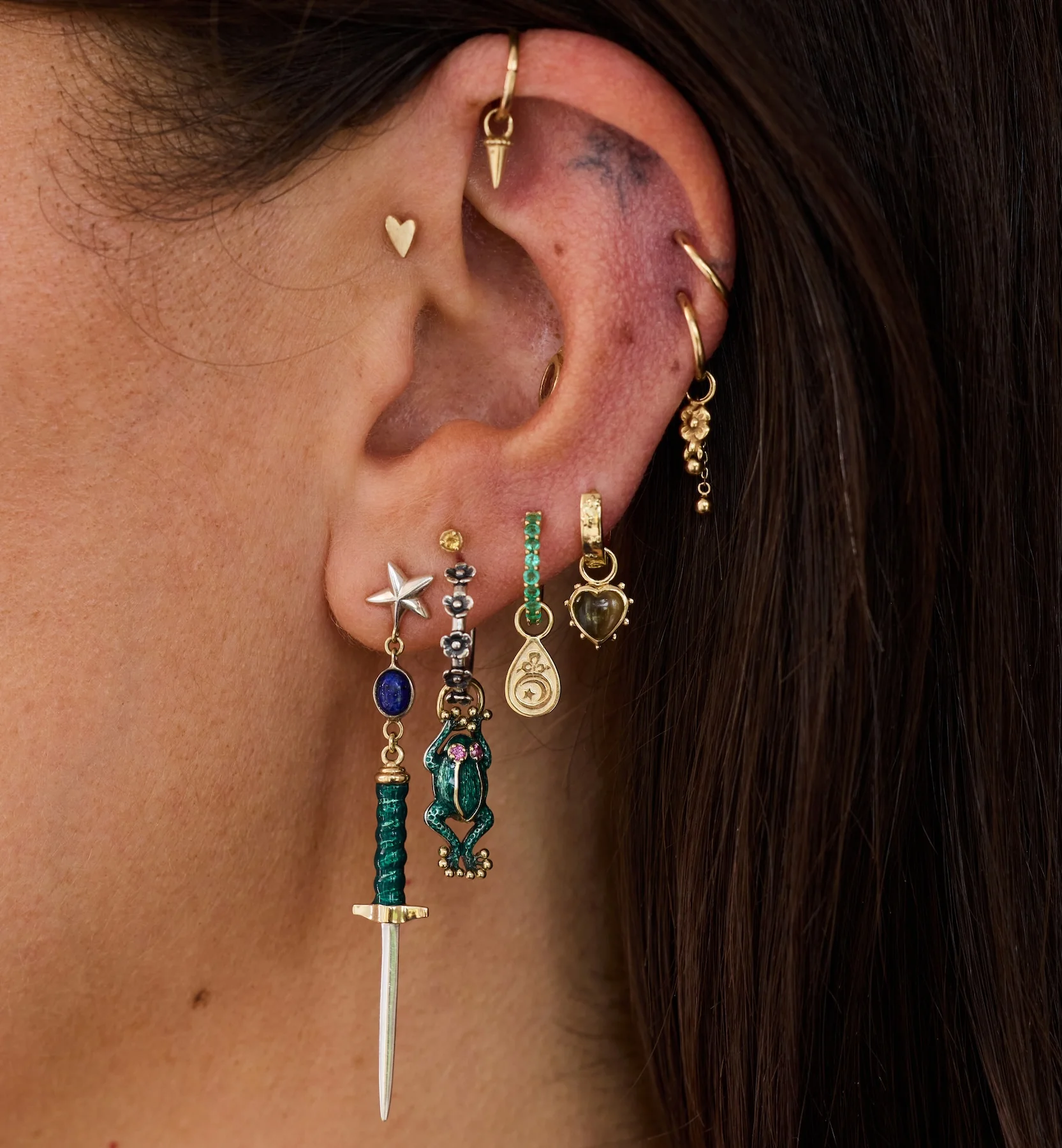 Spellbound Frog Earring Charm