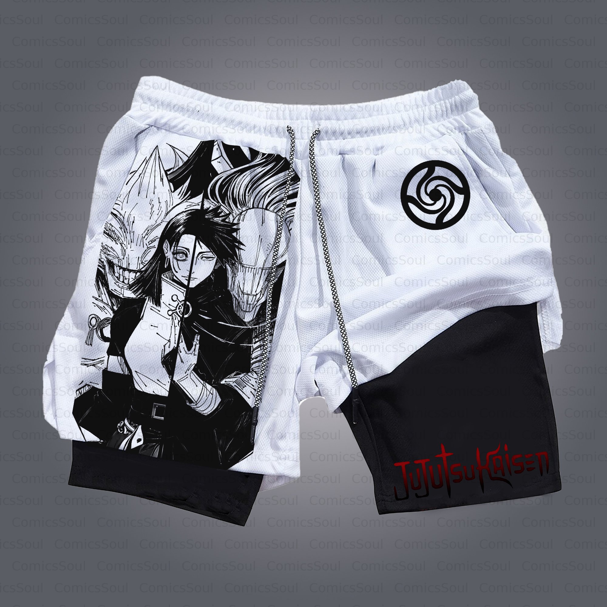 Unisex Casual Anime Style Shorts