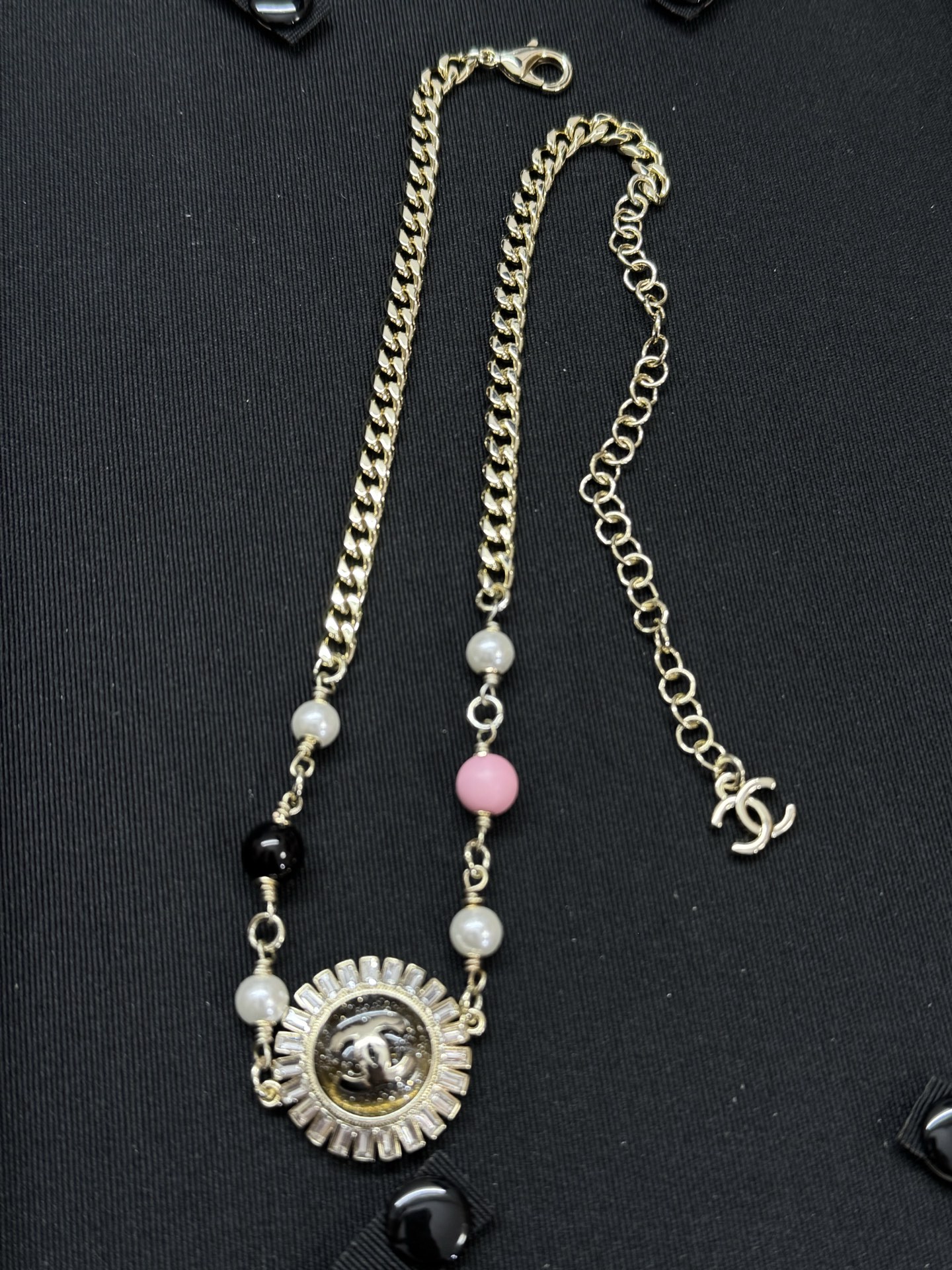 Chanel Sun Flower Pendant Necklace - Original Replica Club