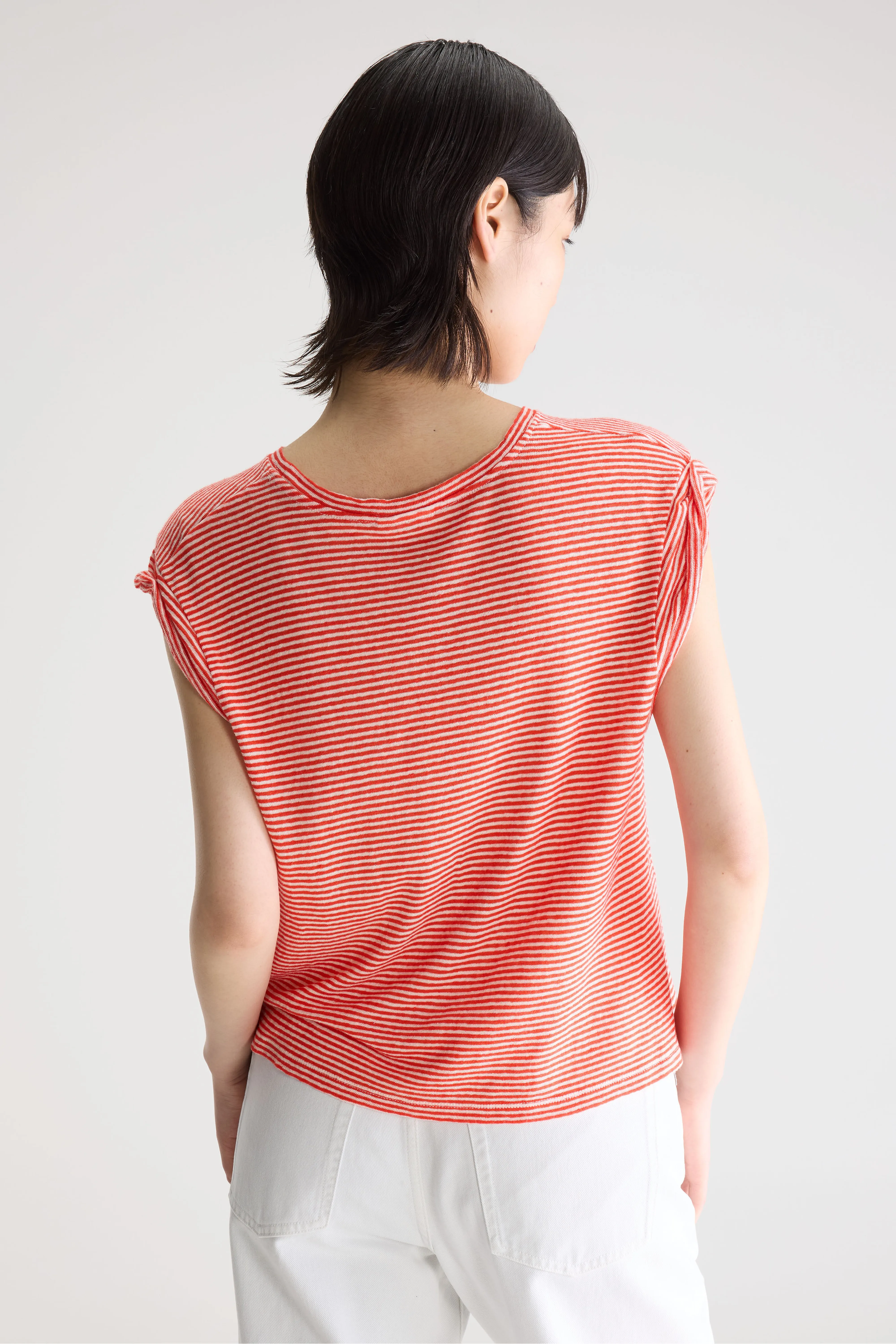 Bellerose Vlyn crewneck t-shirt  (261 / W / STRIPE B)
