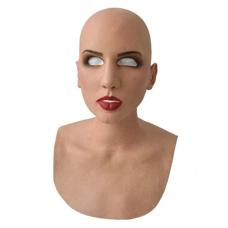 Realistic Full Face Latex Halloween Mask – Cosplay & Costume Wear - Image 12 Realistic Full Face Latex Halloween Mask – Cosplay & Costume Wear - Image 12