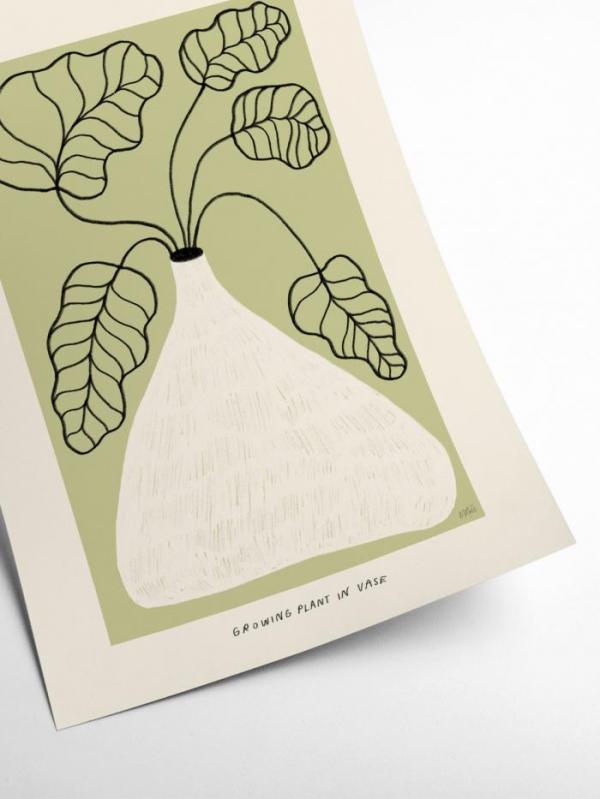 PSTR studio - Madelen - Growing plant in vase