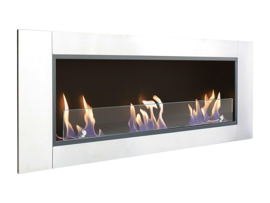 Chimenea de etanol de grandes dimensiones y 3 quemadores