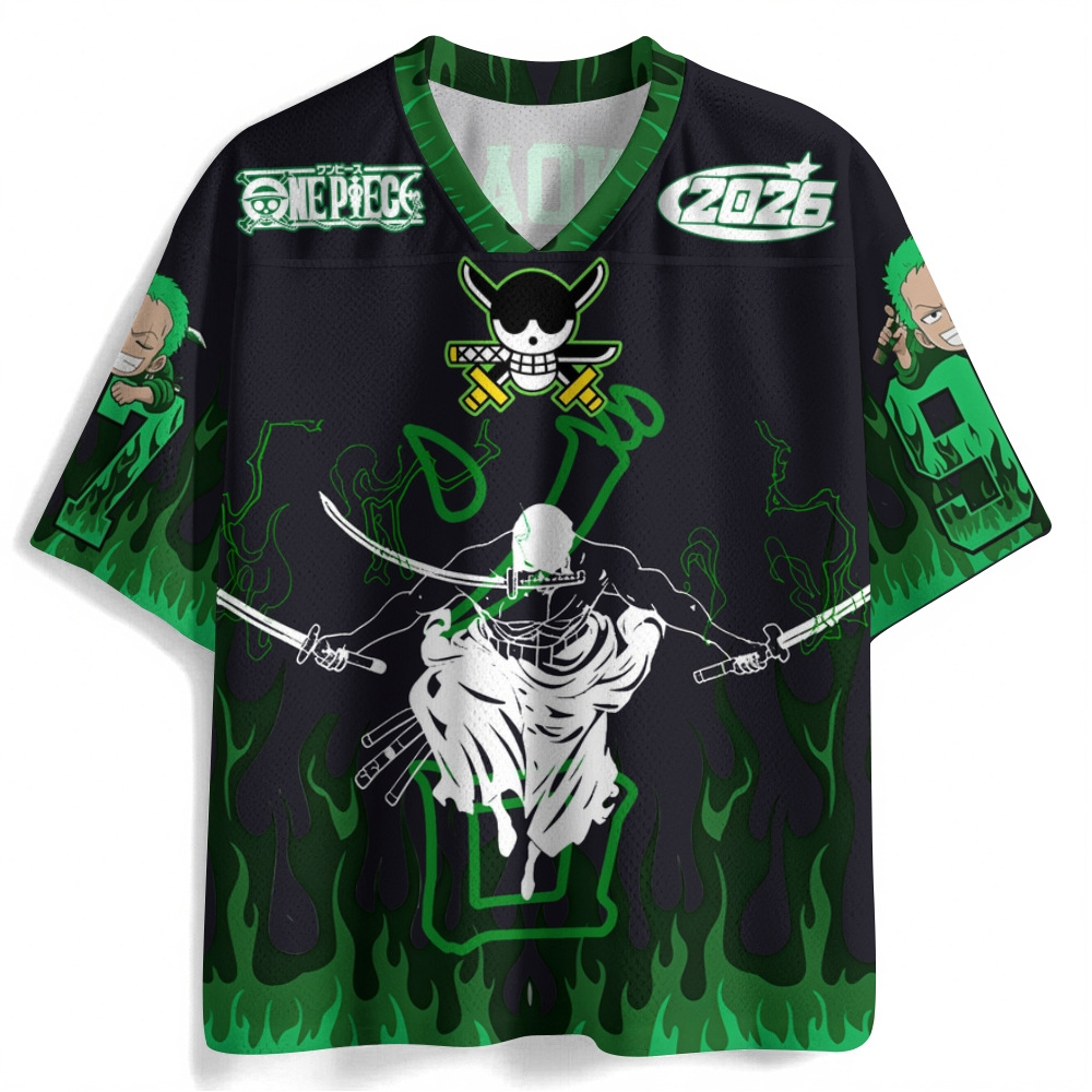 One Piece Anime Football Jersey