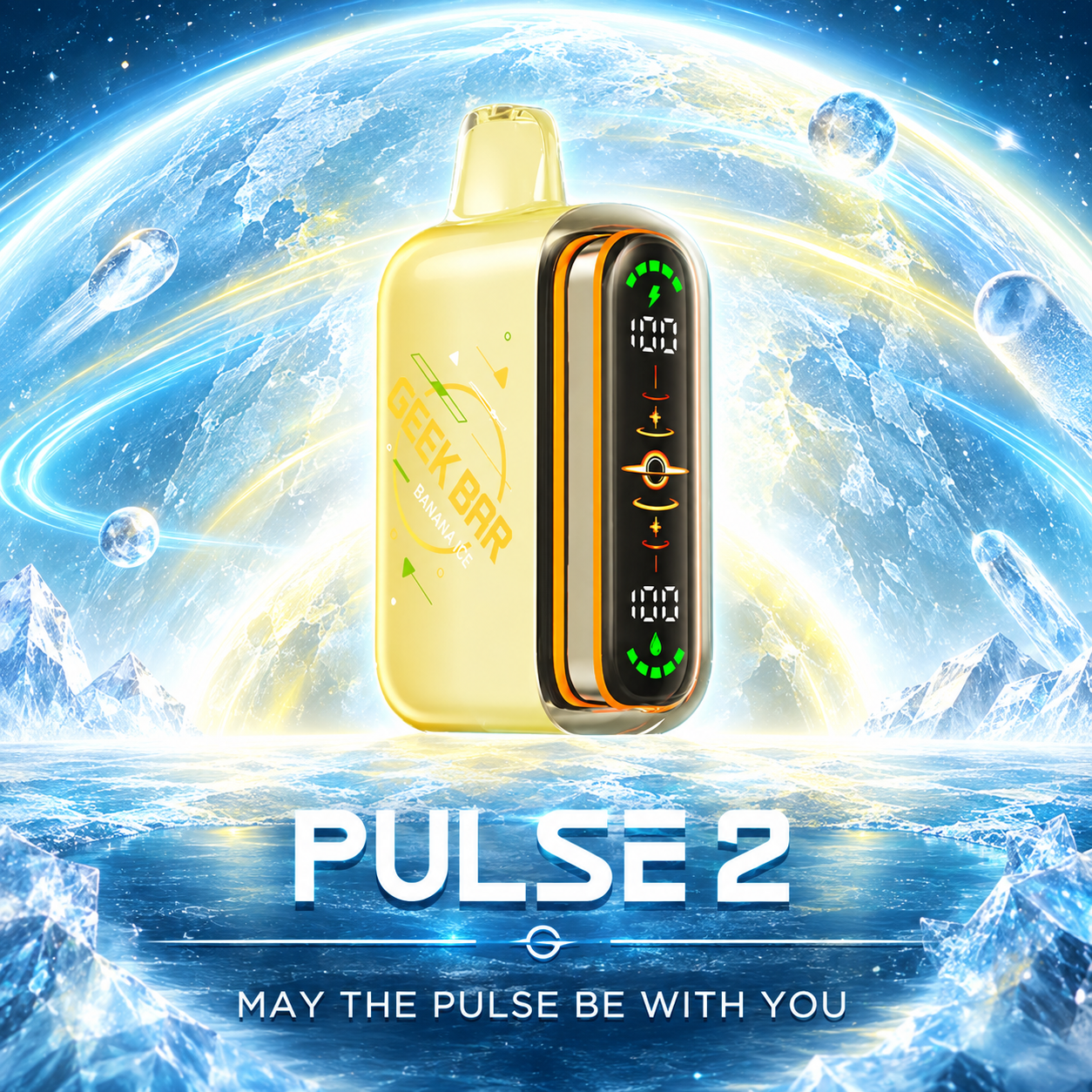 Banana Ice GEEK BAR PULSE 2
