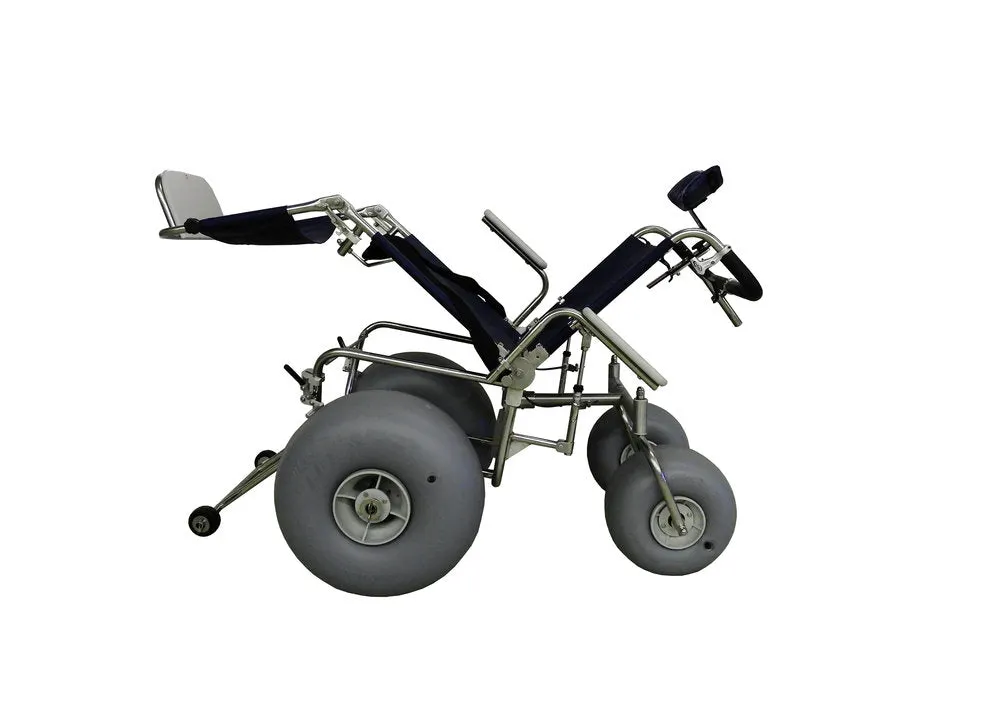 All-Terrain Beach Wheelchair with Balloon Tires