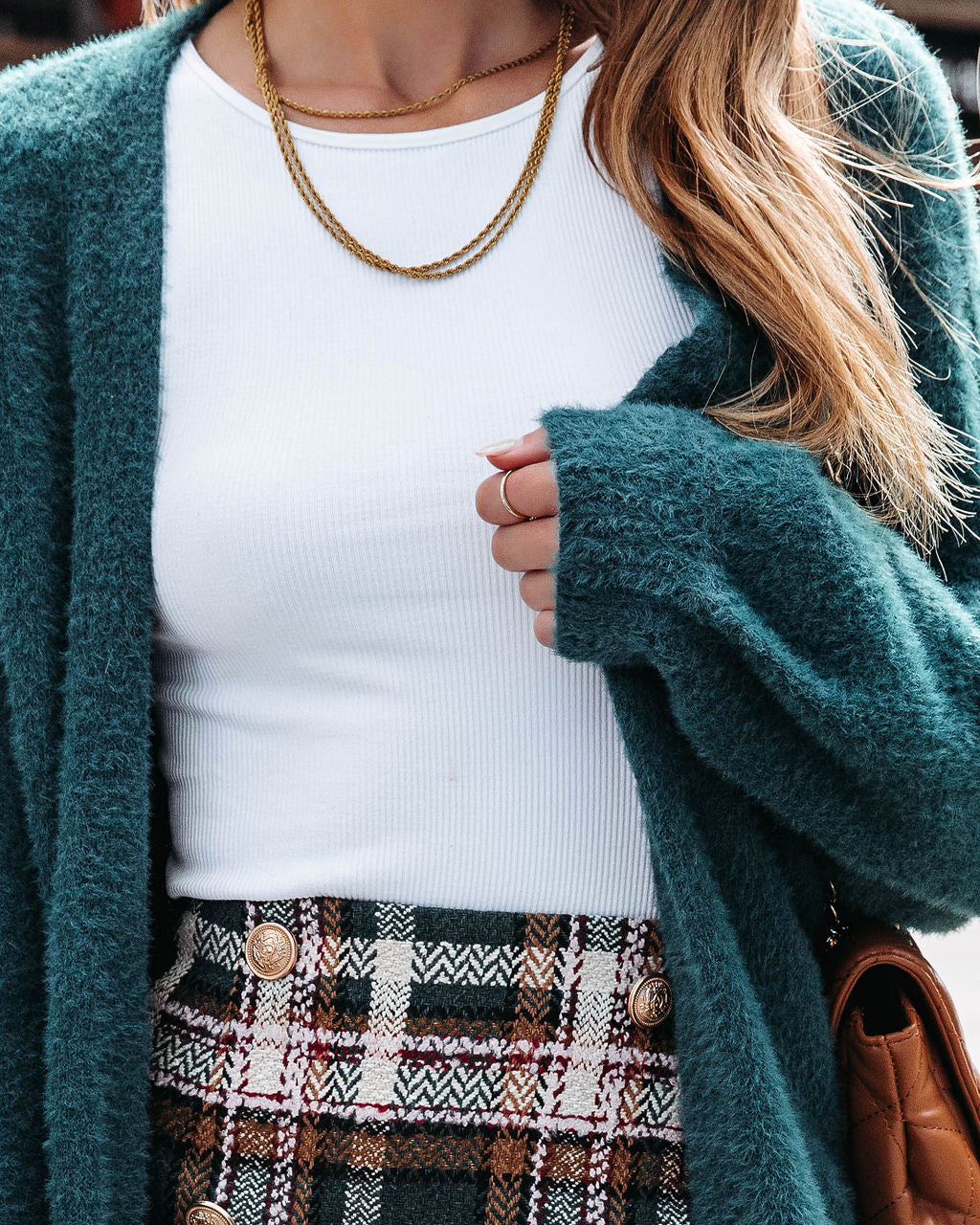 Fireplace Snuggles Knit Cardigan - Pine - Se7enfashion