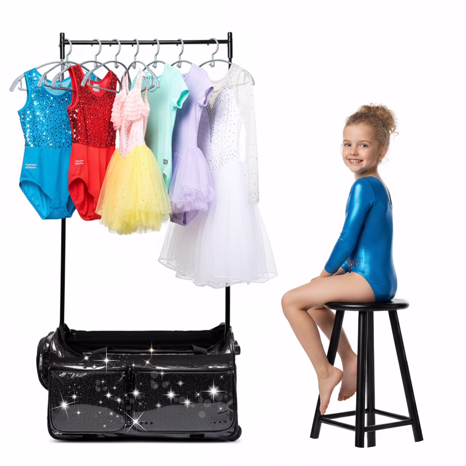 Dance Bag with Garment Rack,23