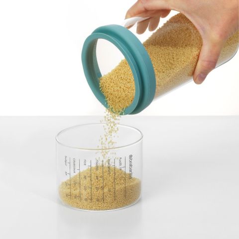 Voorraadbus met Maatbeker