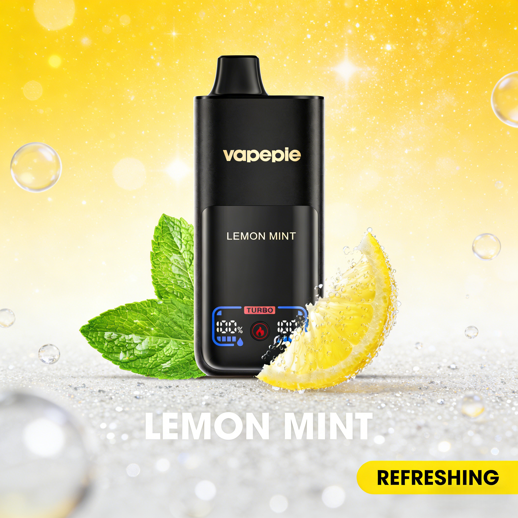 Lemon Mint-VAPEPIE Mega 70.000 Züge