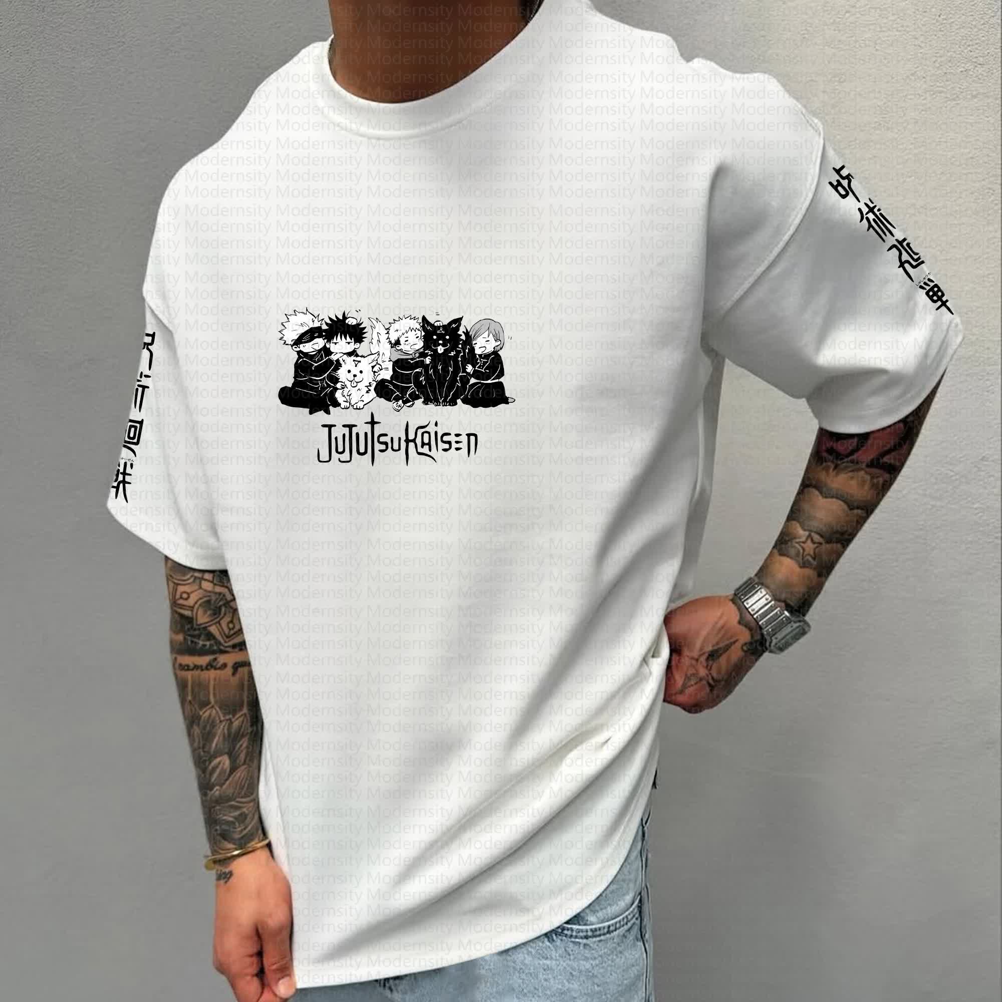 Unisex Anime Inspired Vintage T-Shirt丨Comicssoul