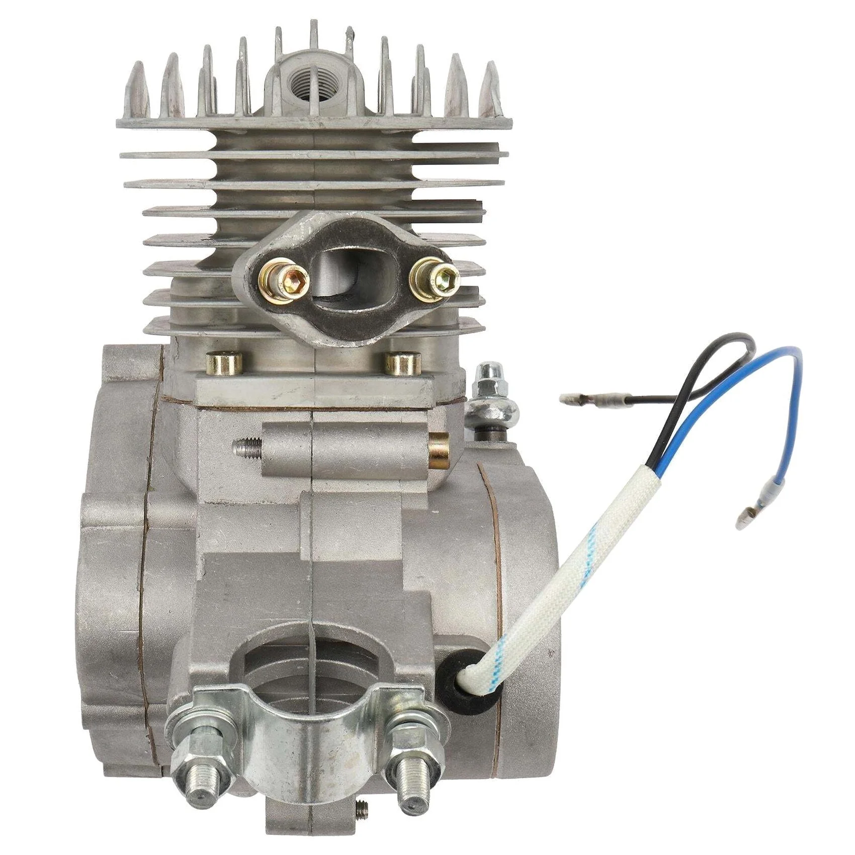 Zimtown 80cc 2-Stroke Engine Bike Motor Kit For 26in Bicycles, Silver White - Image 3 Zimtown 80cc 2-Stroke Engine Bike Motor Kit For 26in Bicycles, Silver White - Image 3