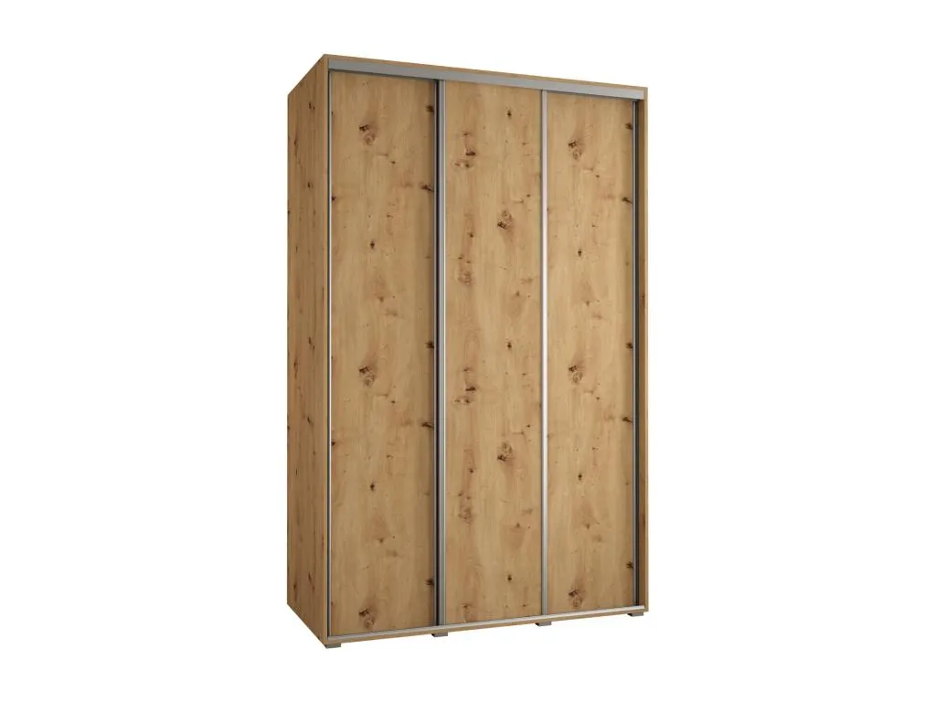 ARMARIO Hogarsens 1 DE PUERTAS CORREDERAS 235.2/120/45 3 puertas (Artisan/Artisan/Plata)