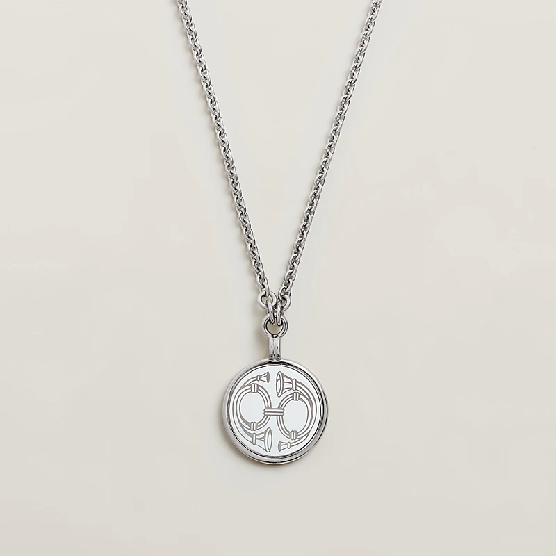 Replicate Medaille Bijou Deux Cors necklace, small model(1:1 replica) - Original Replica Club